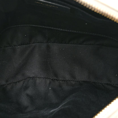 Saint Laurent Calfskin Matelasse Monogram Lou Camera Bag Crema Soft 5 of 10