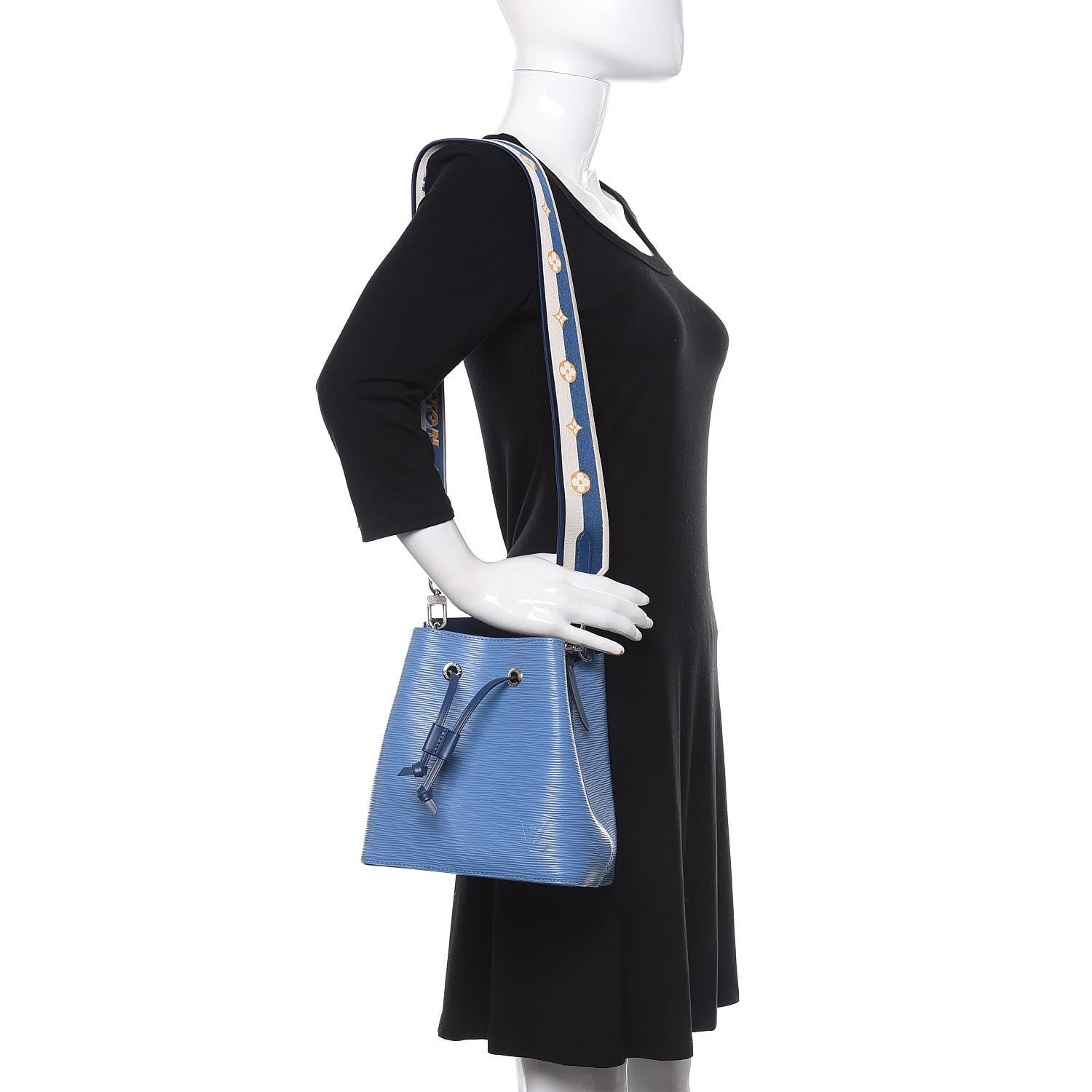 Louis Vuitton Epi Neonoe BB Bleuet 2 of 9