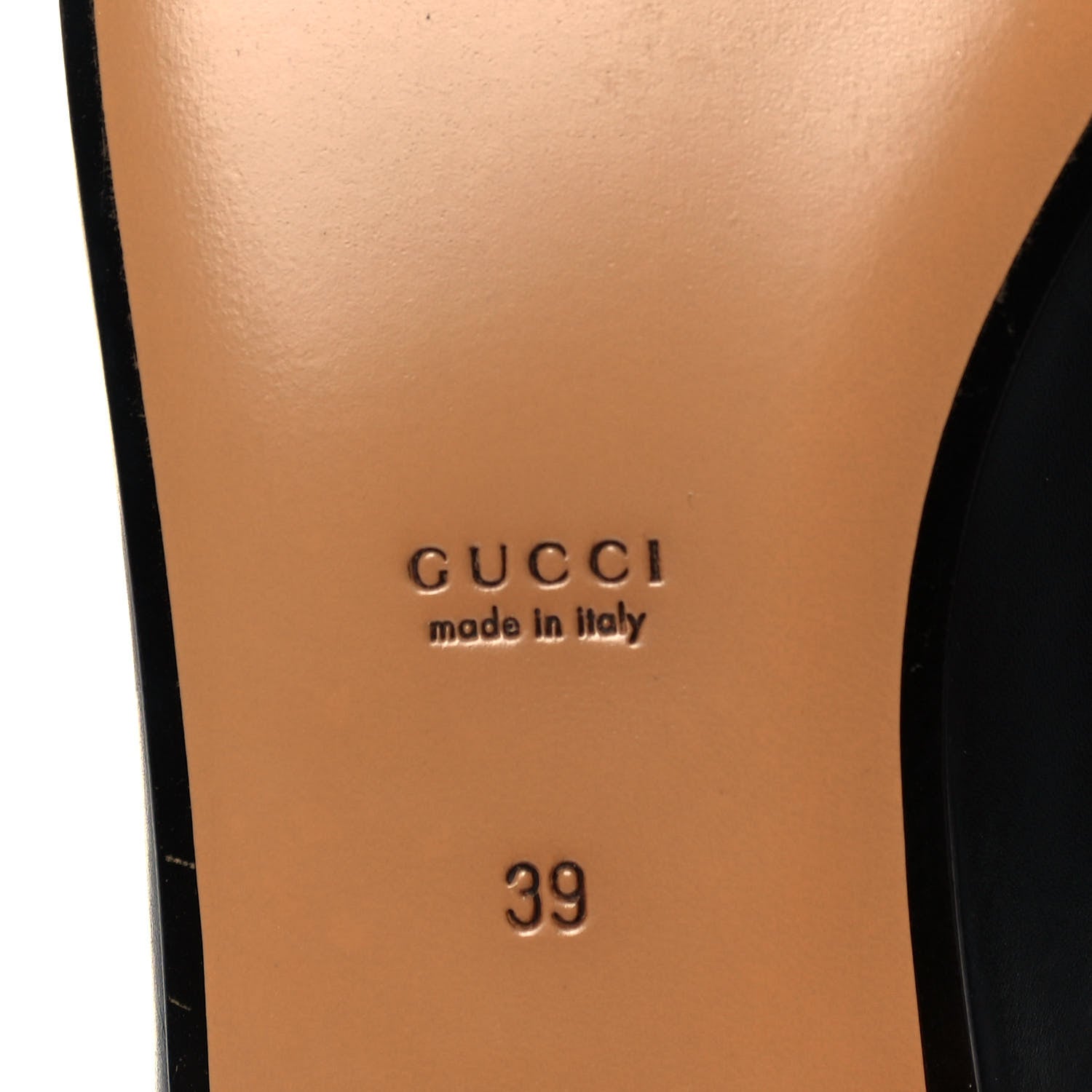 Gucci Calfskin Womens Princetown Slippers 39 Black 6 of 7