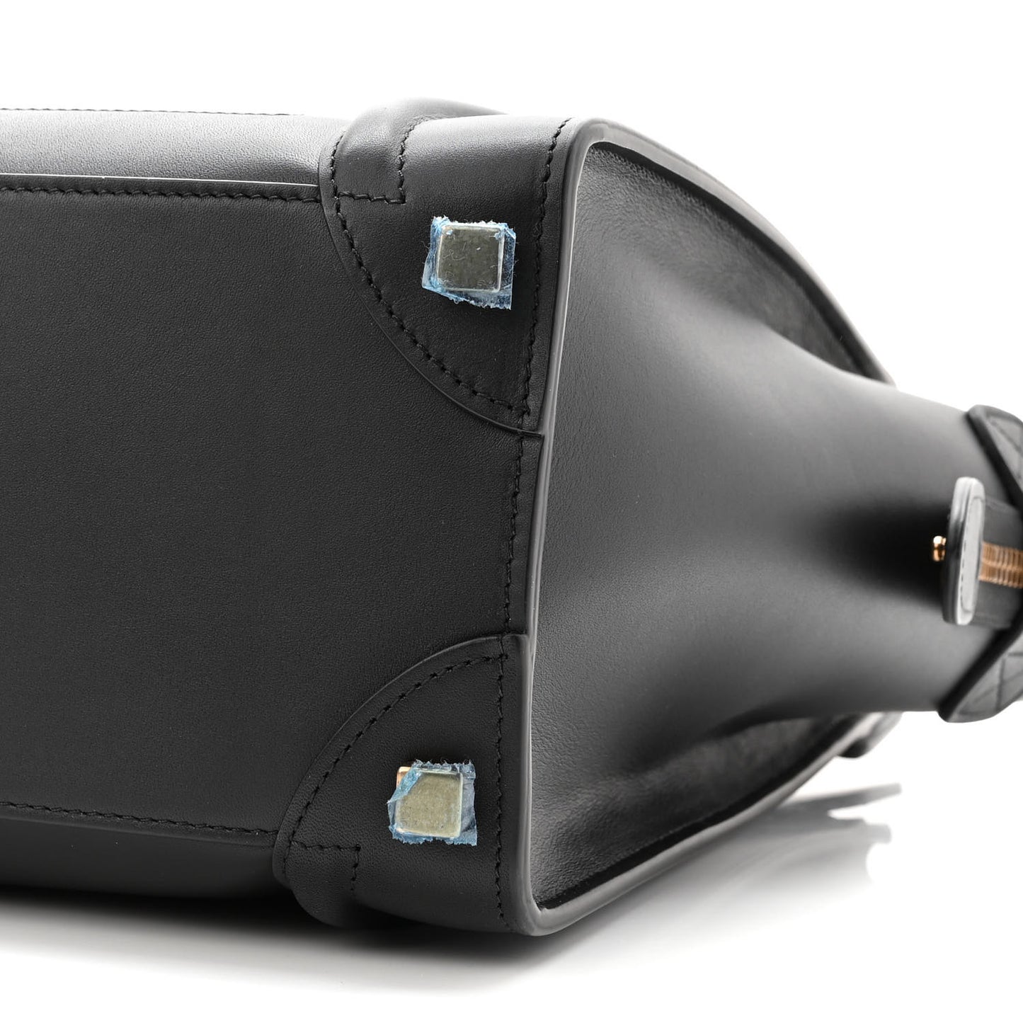 Smooth Calfskin Micro Luggage Black