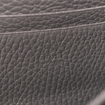 Gucci Dollar Calfskin Crystal Mini Dionysus Chain Wallet Dusty Grey Black Diamond 7 of 11