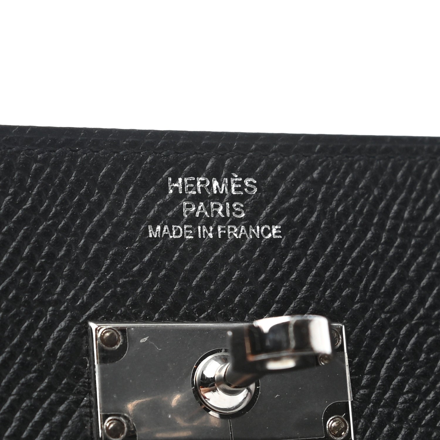 Hermes Epsom Kelly Longue Wallet Black 6 of 7