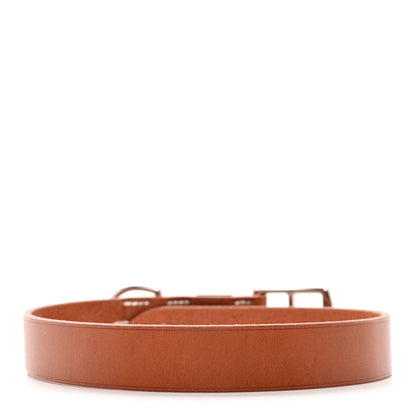 Hermes Toile Natural Bridle Robocar II Dog Collar M Dark Irish 2 of 9