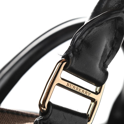 Burberry Smoked Check Chain Strap Hobo BLACK 13 of 14