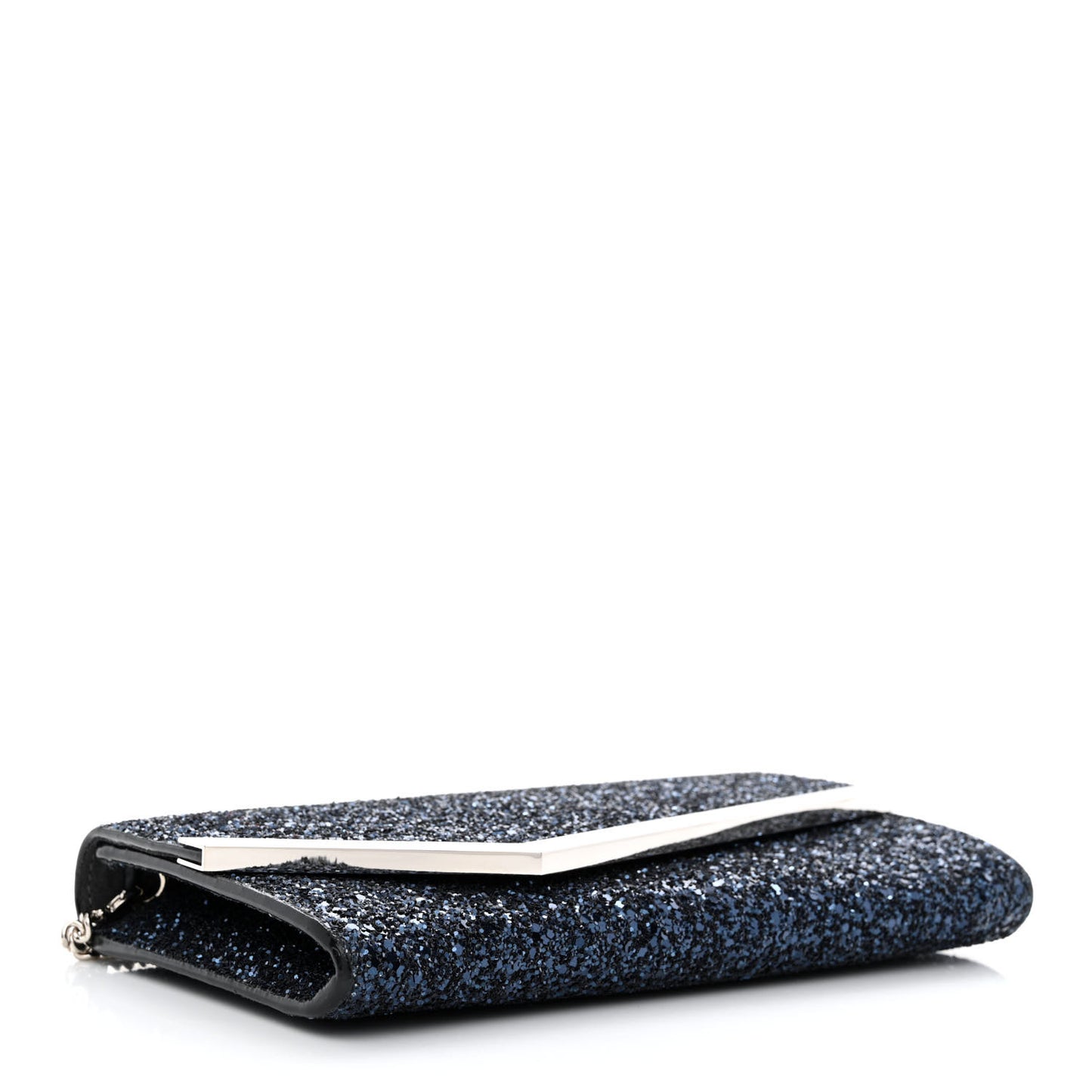 Glitter Emmie Clutch Blue