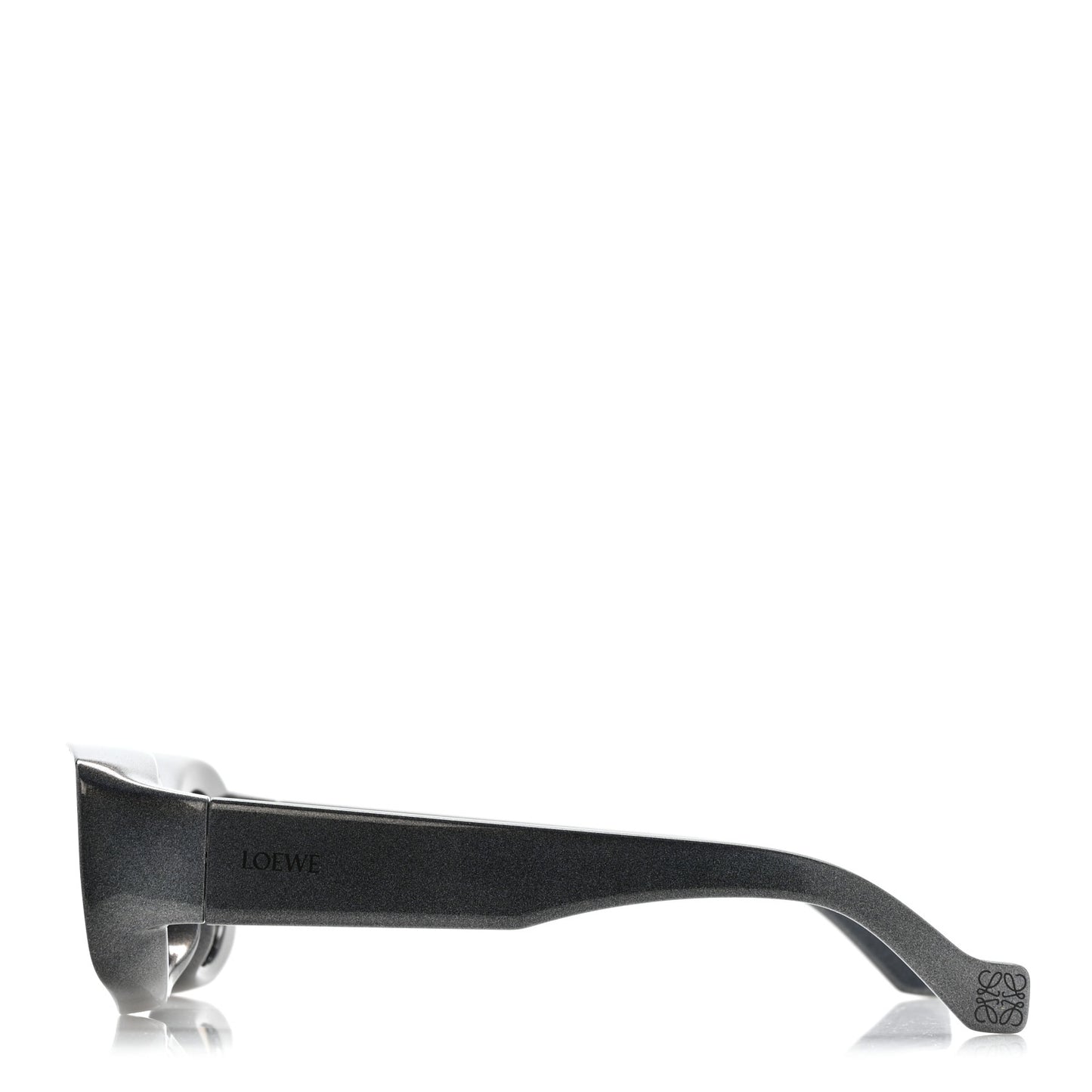 Acetate Paula's Ibiza Original Sunglasses LW40033I Black Sparkle Blue Mirror