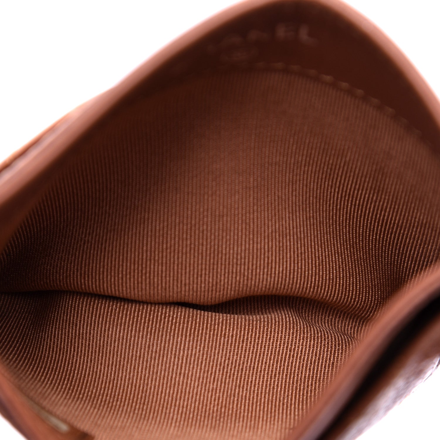Chanel Caviar Quilted Card Holder Brown 5 of 13