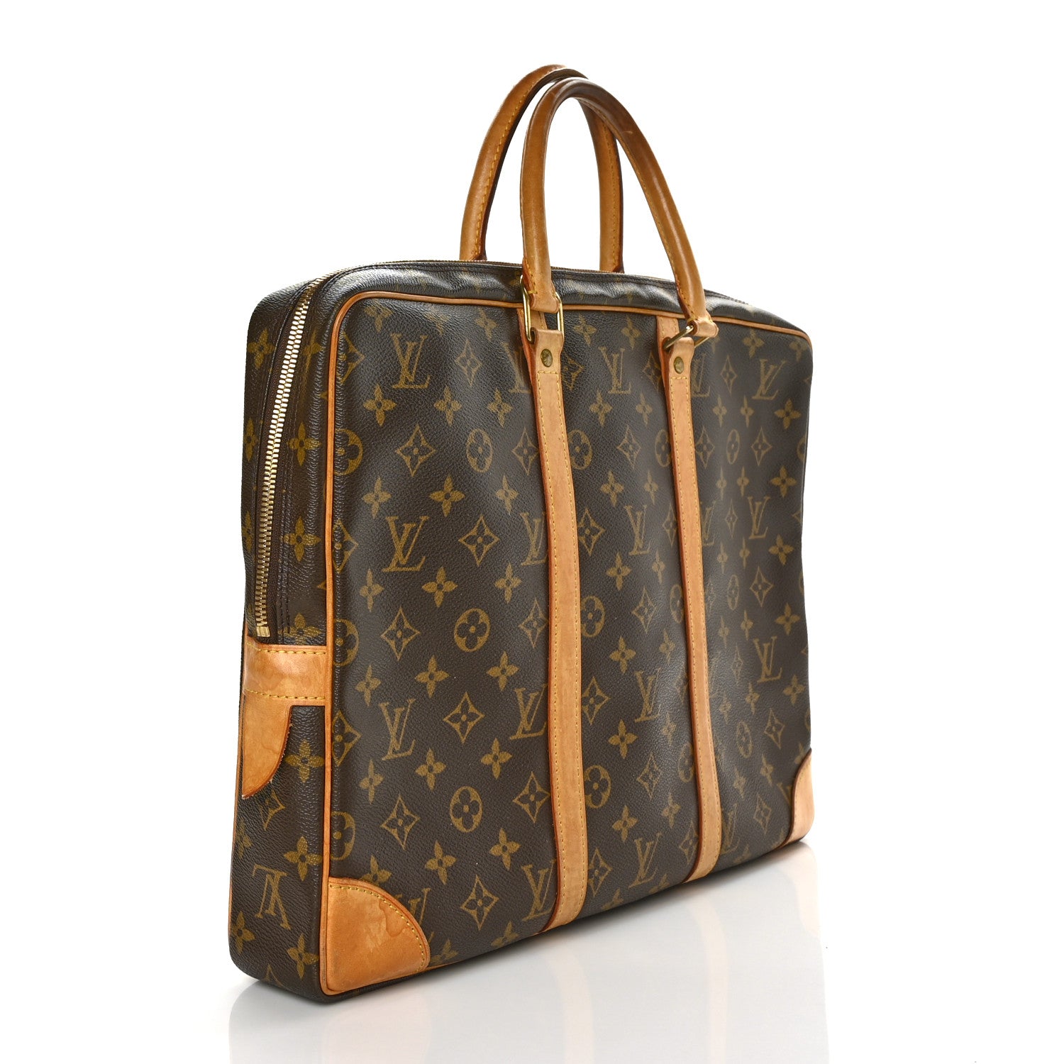 Louis Vuitton Monogram Porte-Documents Voyage Briefcase 3 of 9