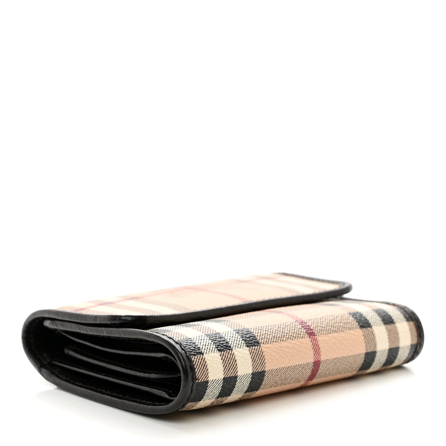 Haymarket Check Medium Leighton Wallet Chocolate
