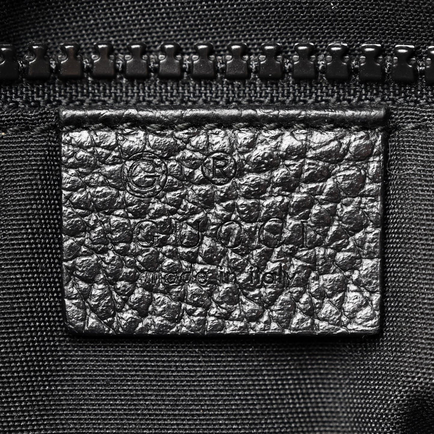 Nylon Monogram Mini Flat Messenger Bag Black