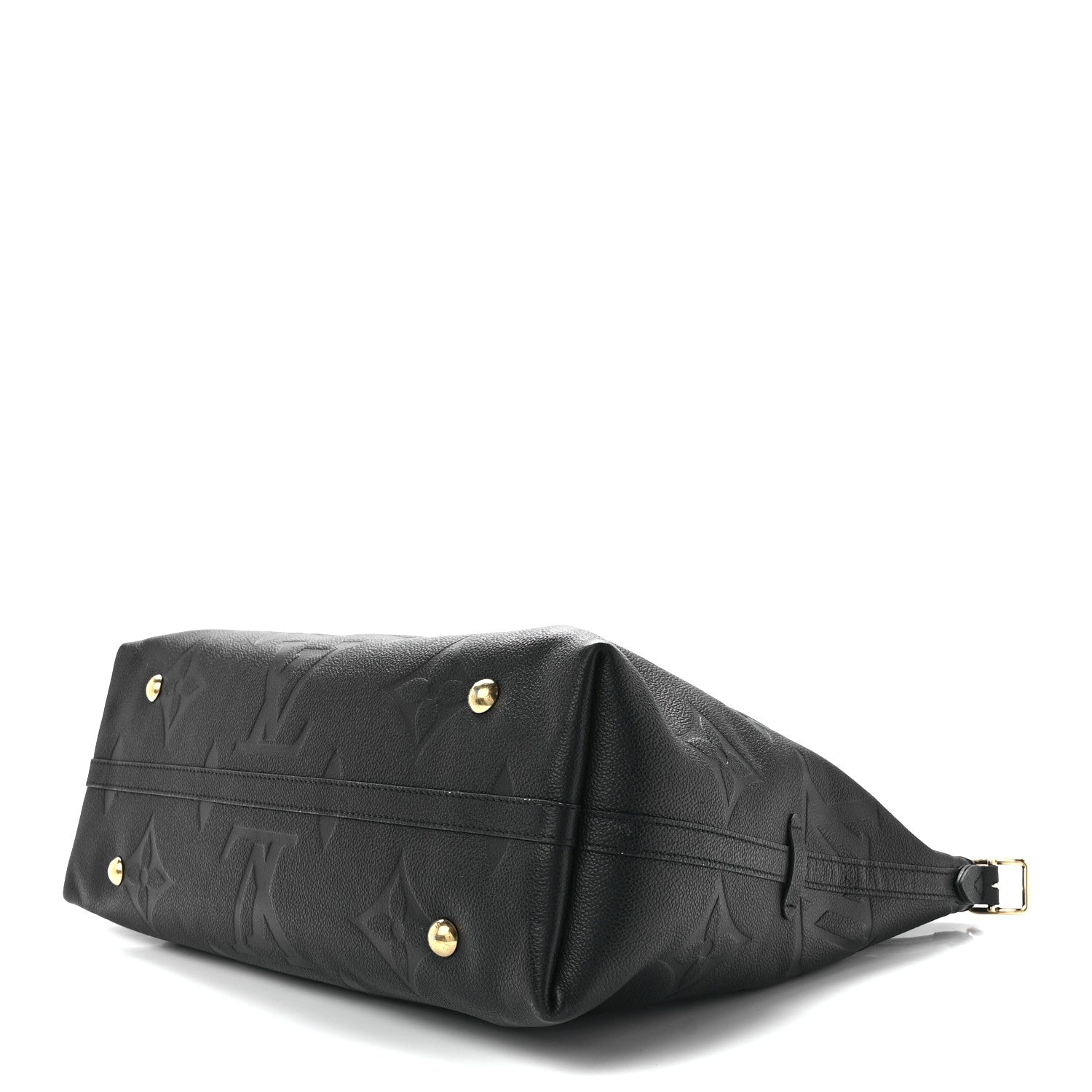 Louis Vuitton Empreinte Monogram Giant CarryAll MM Black 10 of 12