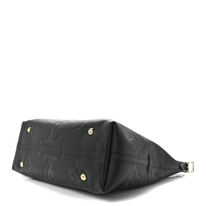 Louis Vuitton Empreinte Monogram Giant CarryAll MM Black 10 of 12