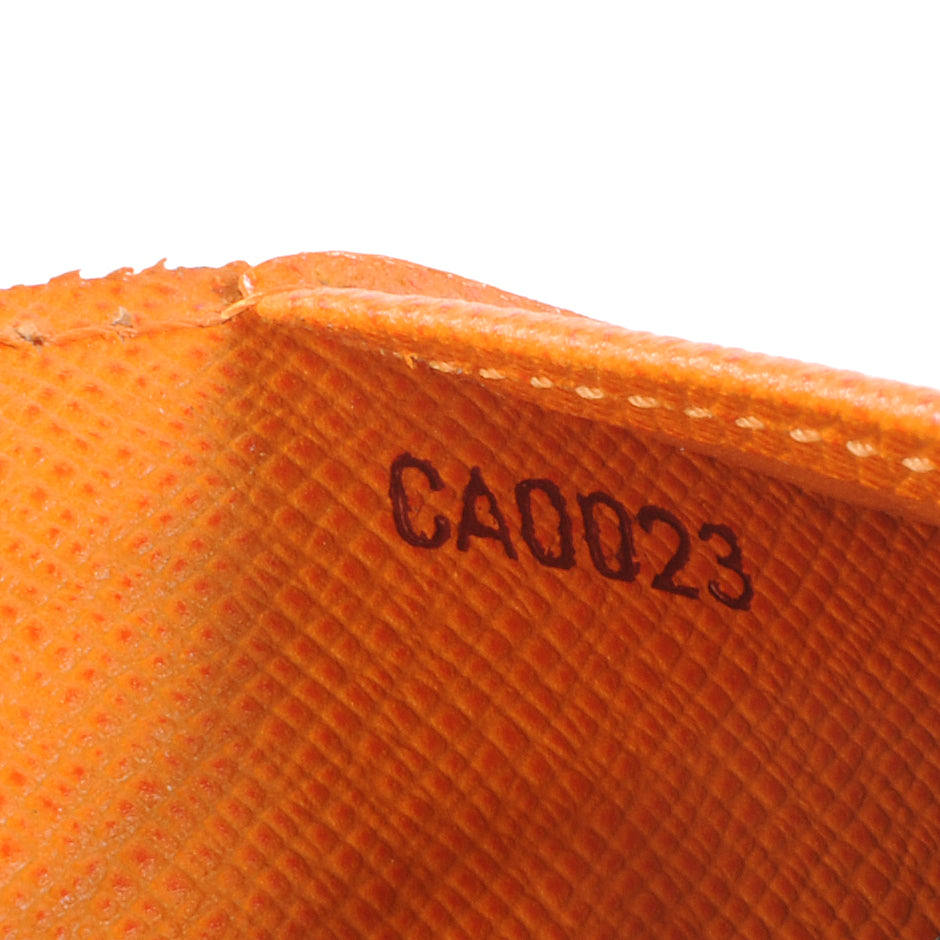 Louis Vuitton Epi Small Ring Agenda Cover Mandarin 7 of 7