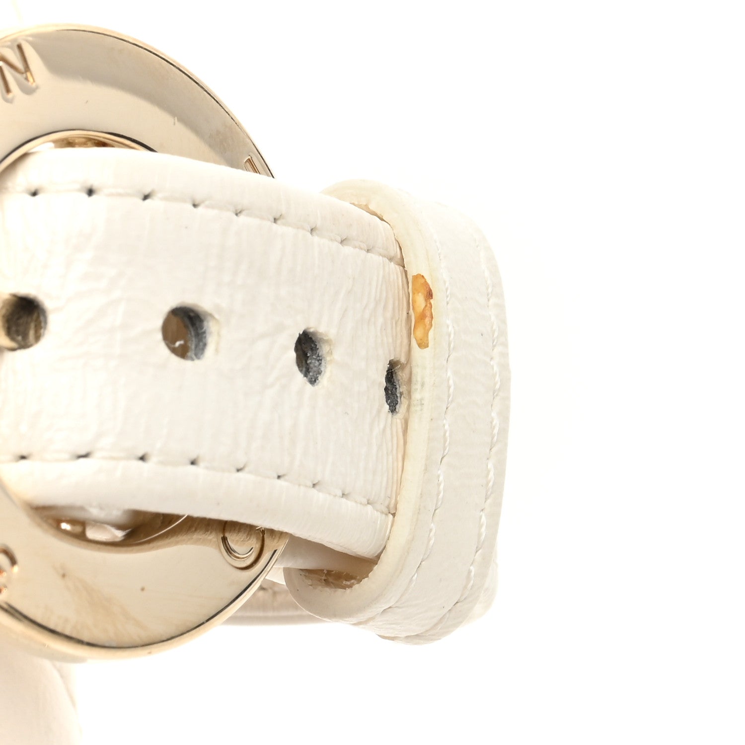 Chanel Shiny Lambskin Coin Purse Bracelet White 8 of 9