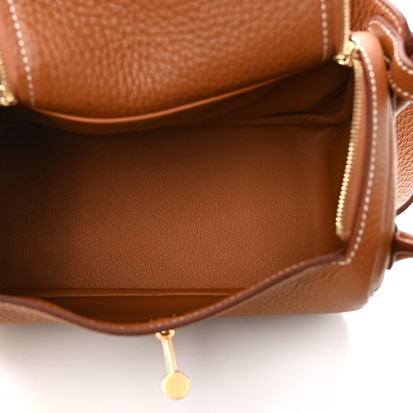 Taurillon Clemence Mini Lindy 20 Gold