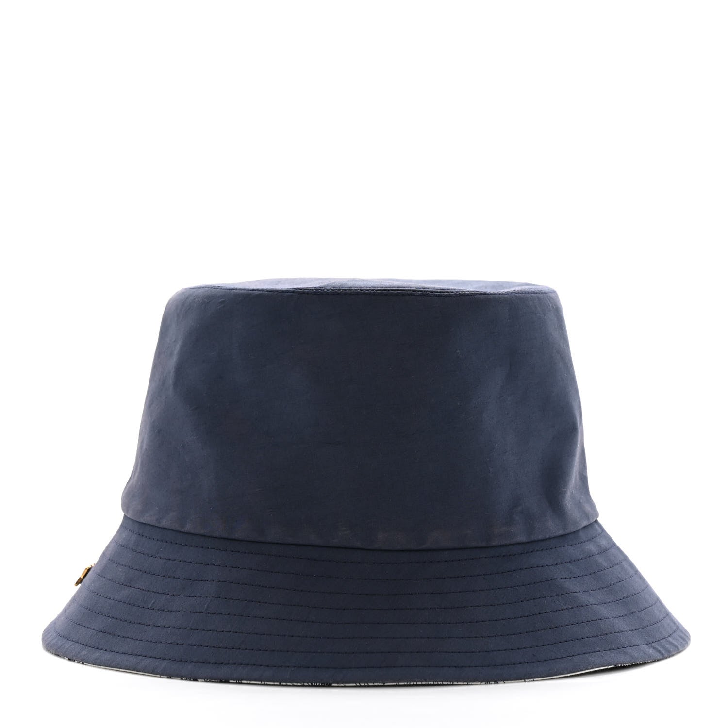 Christian Dior Cotton Toile De Jouy Bucket Hat 57 Blue 3 of 9