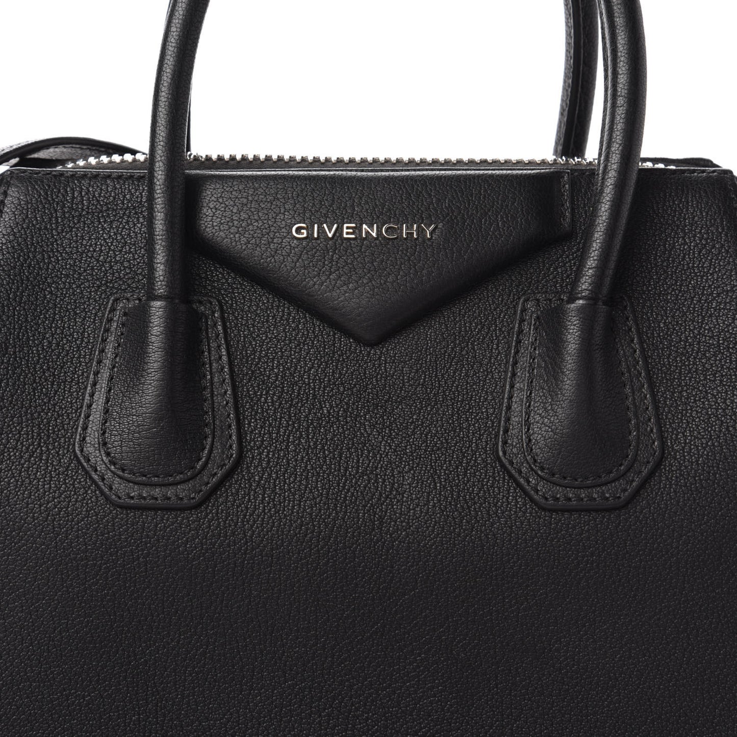 Sugar Goatskin Small Antigona Black