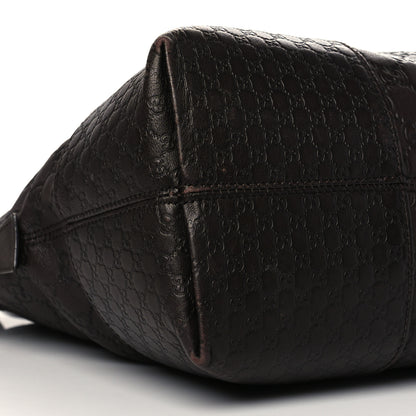 Gucci Guccissima Medium Bree Shoulder Bag Chocolate 9 of 18