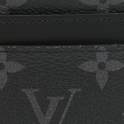 Louis Vuitton Monogram Eclipse Porte-Cartes Double Card Holder 7 of 8