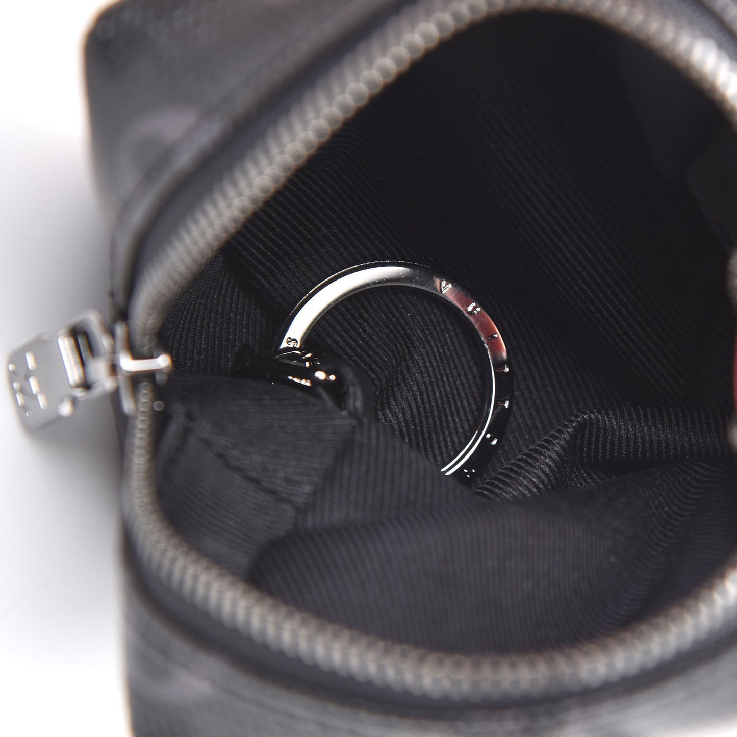 Monogram Eclipse Rainbow Box Pouch Bag Charm Key Ring
