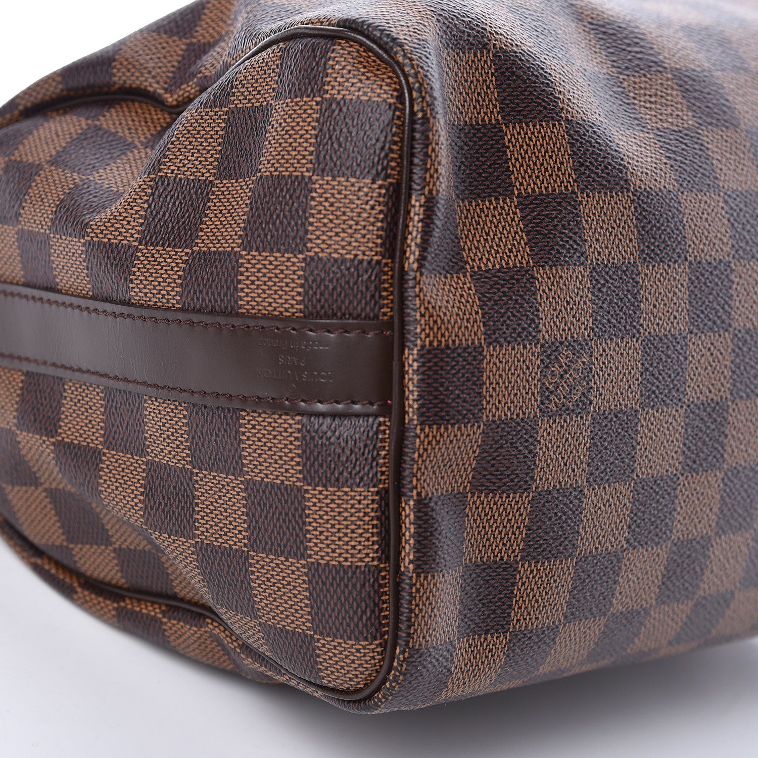 Louis Vuitton Damier Ebene Speedy Bandouliere 25 9 of 10