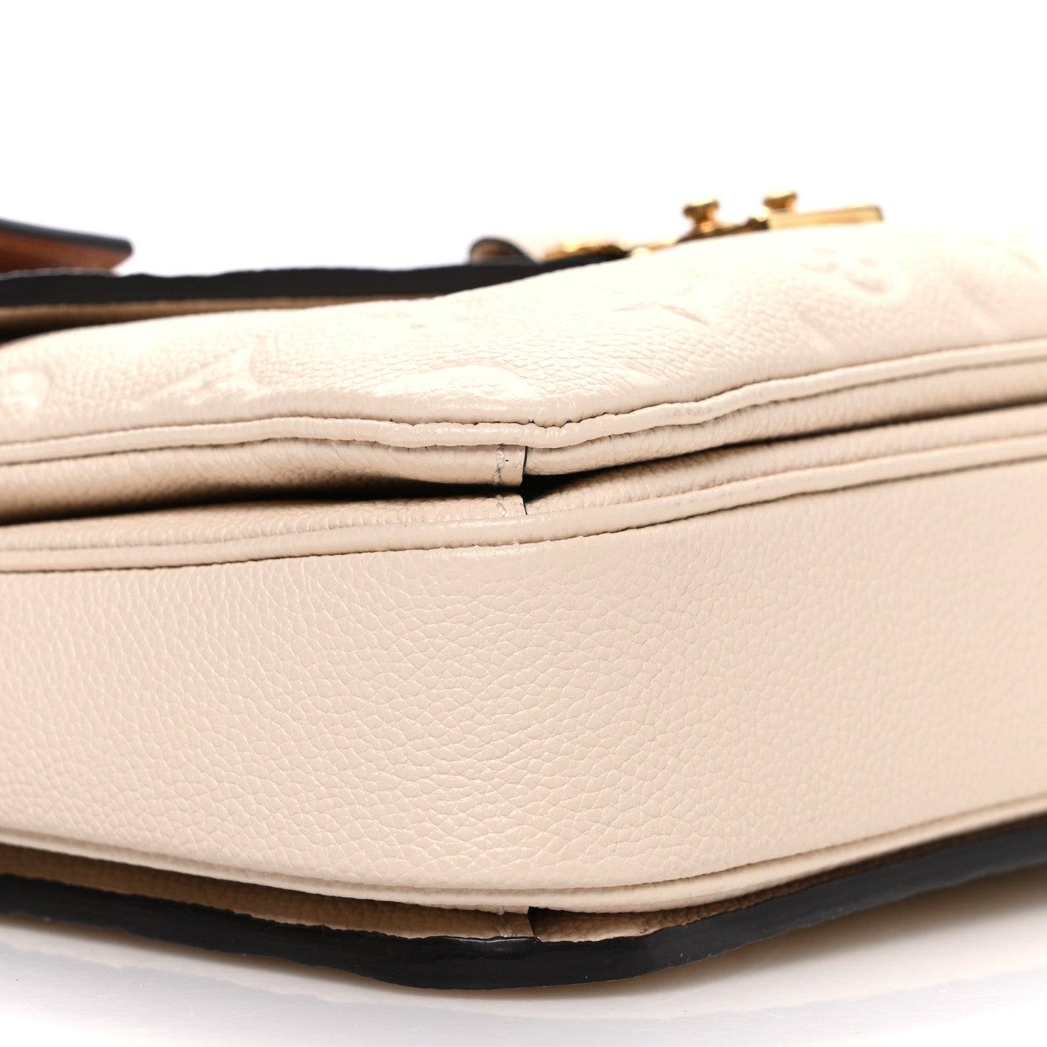 Louis Vuitton Empreinte Braided Pochette Metis Creme Beige Caramel 9 of 10