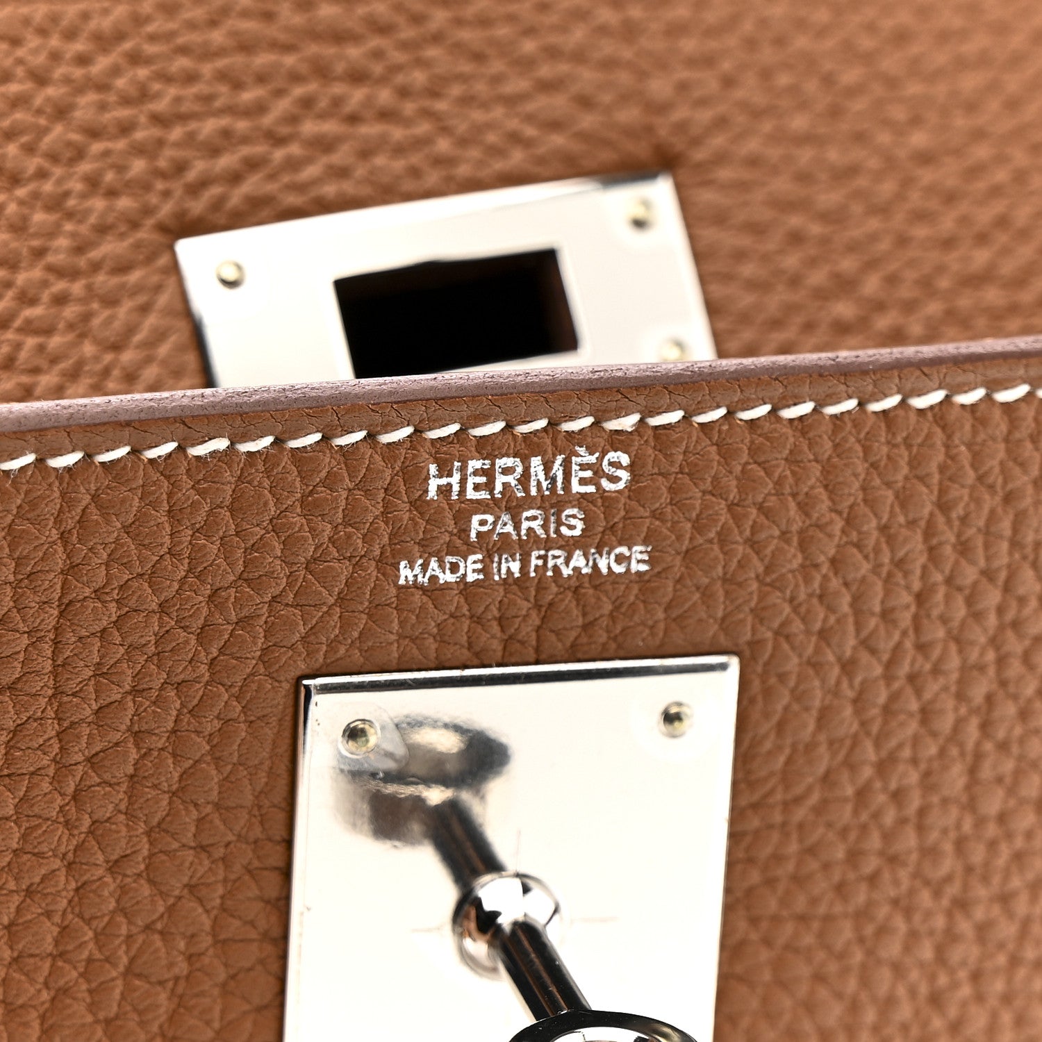 Hermes Togo Kelly Retourne 28 Gold 6 of 12