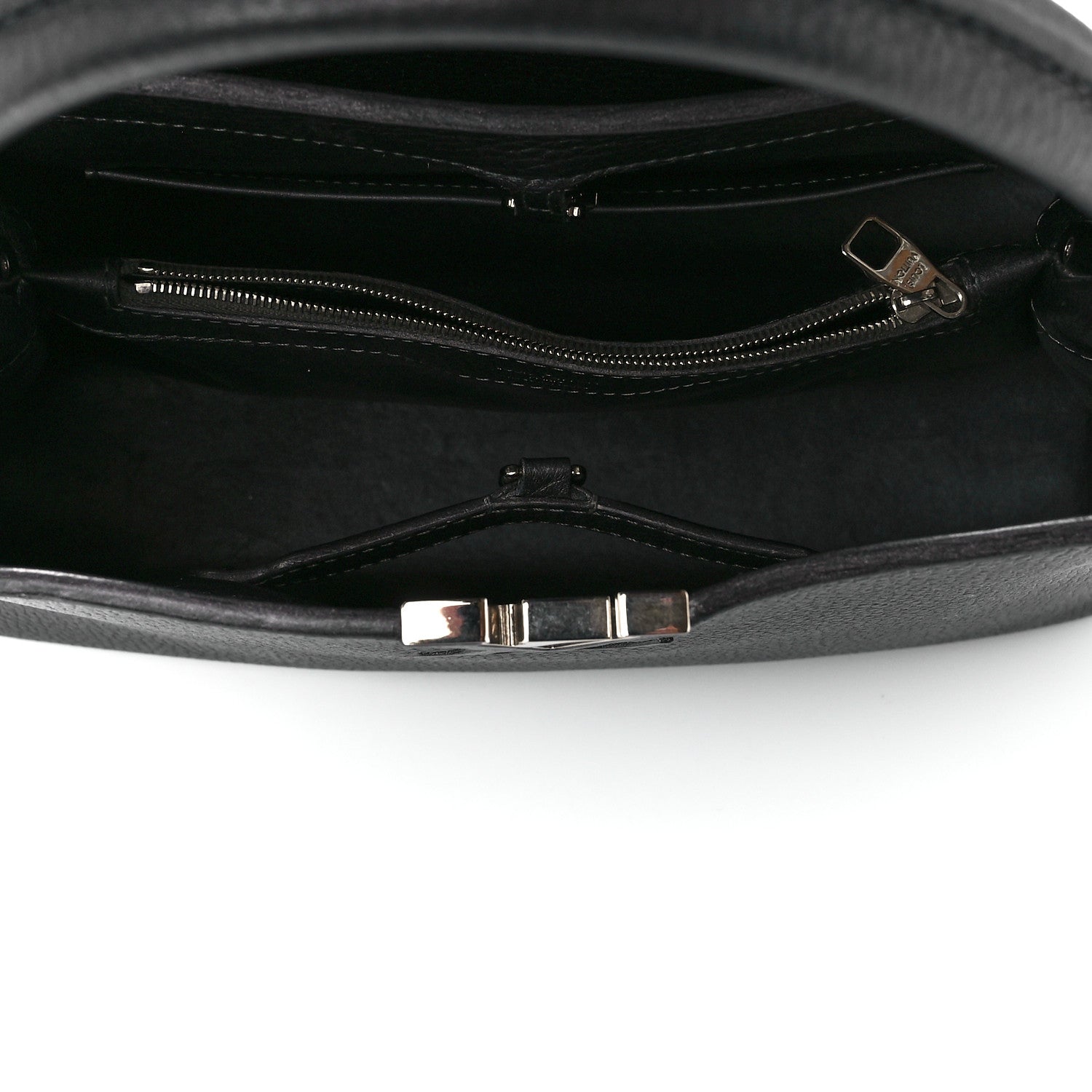 Louis Vuitton Taurillon Capucines MM Platino 5 of 10