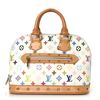 Louis Vuitton Monogram Multicolor Alma White 1 of 9