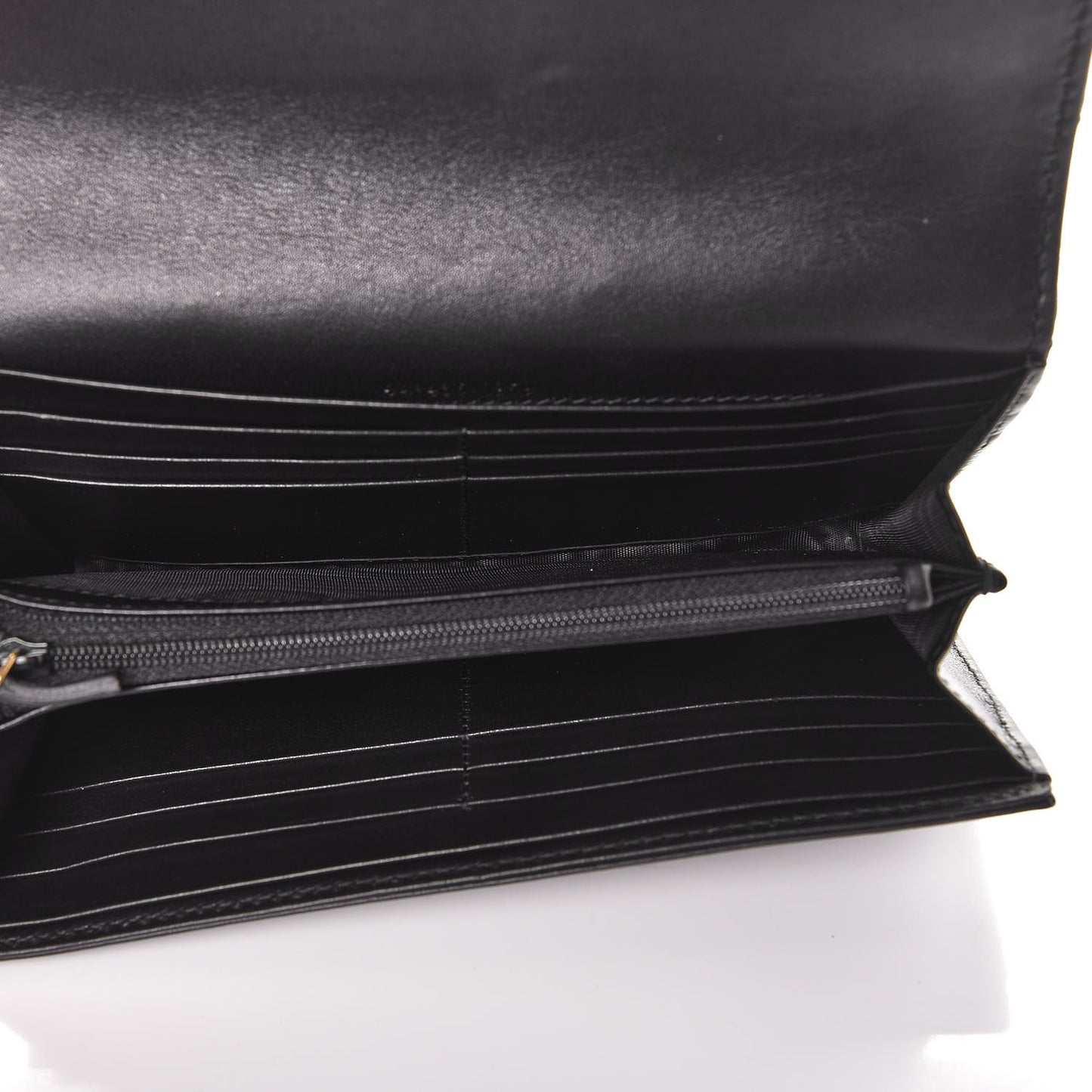 Calfskin Matelasse GG Marmont Continental Wallet Black