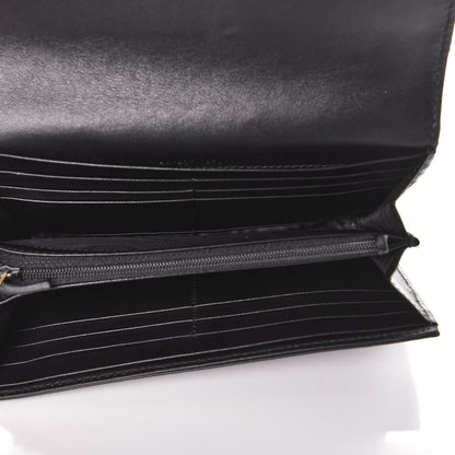 Gucci Calfskin Matelasse GG Marmont Continental Wallet Black 5 of 8