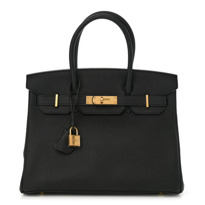 Hermes Togo Birkin 30 Black 1 of 11