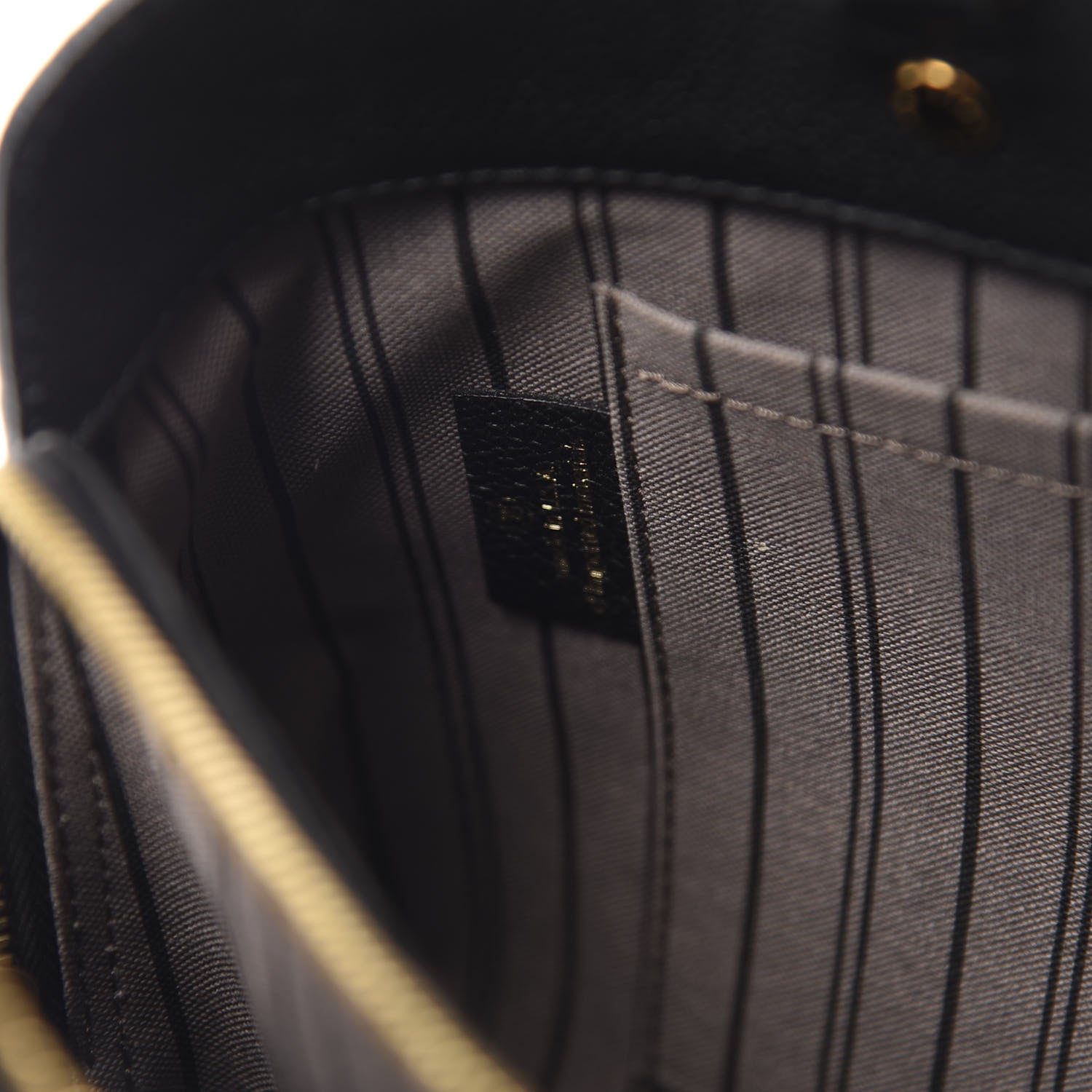 Louis Vuitton Empreinte Montaigne MM Black 8 of 11