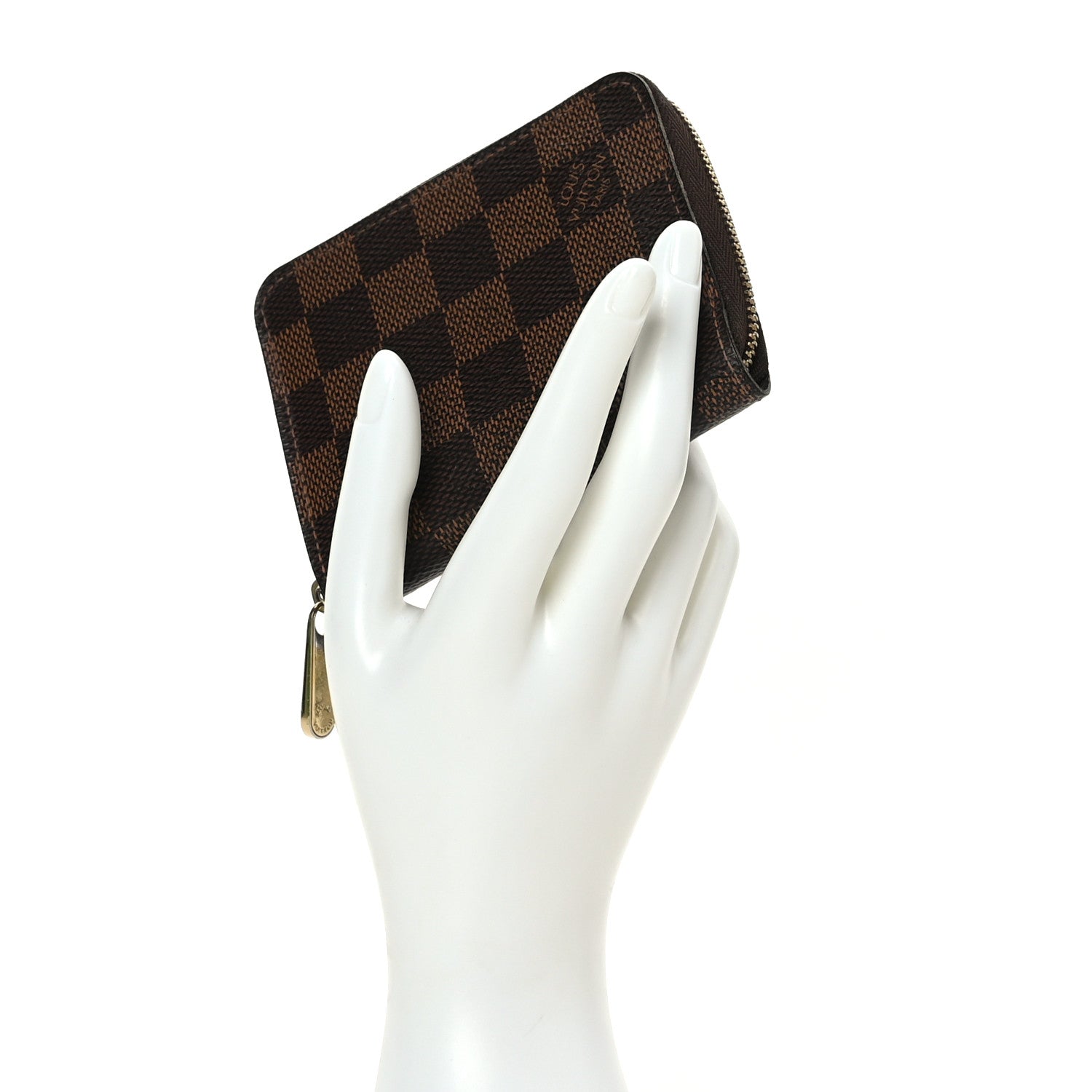 Louis Vuitton Damier Ebene Zippy Coin Purse 2 of 8