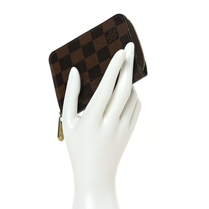 Louis Vuitton Damier Ebene Zippy Coin Purse 2 of 8