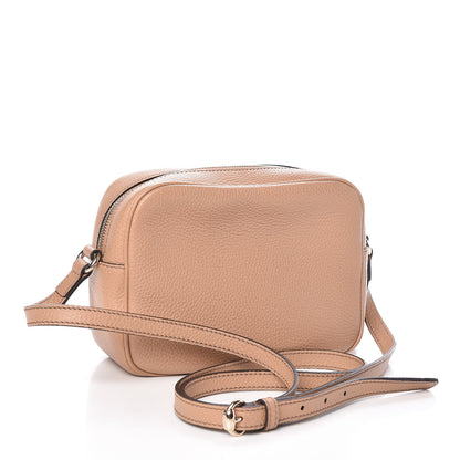 Gucci Pebbled Calfskin Small Soho Disco Bag Rose Beige 3 of 9