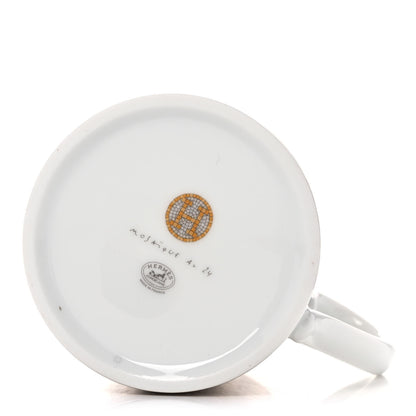 Hermes Porcelain Mosaique au 24 Mug Gold 5 of 9