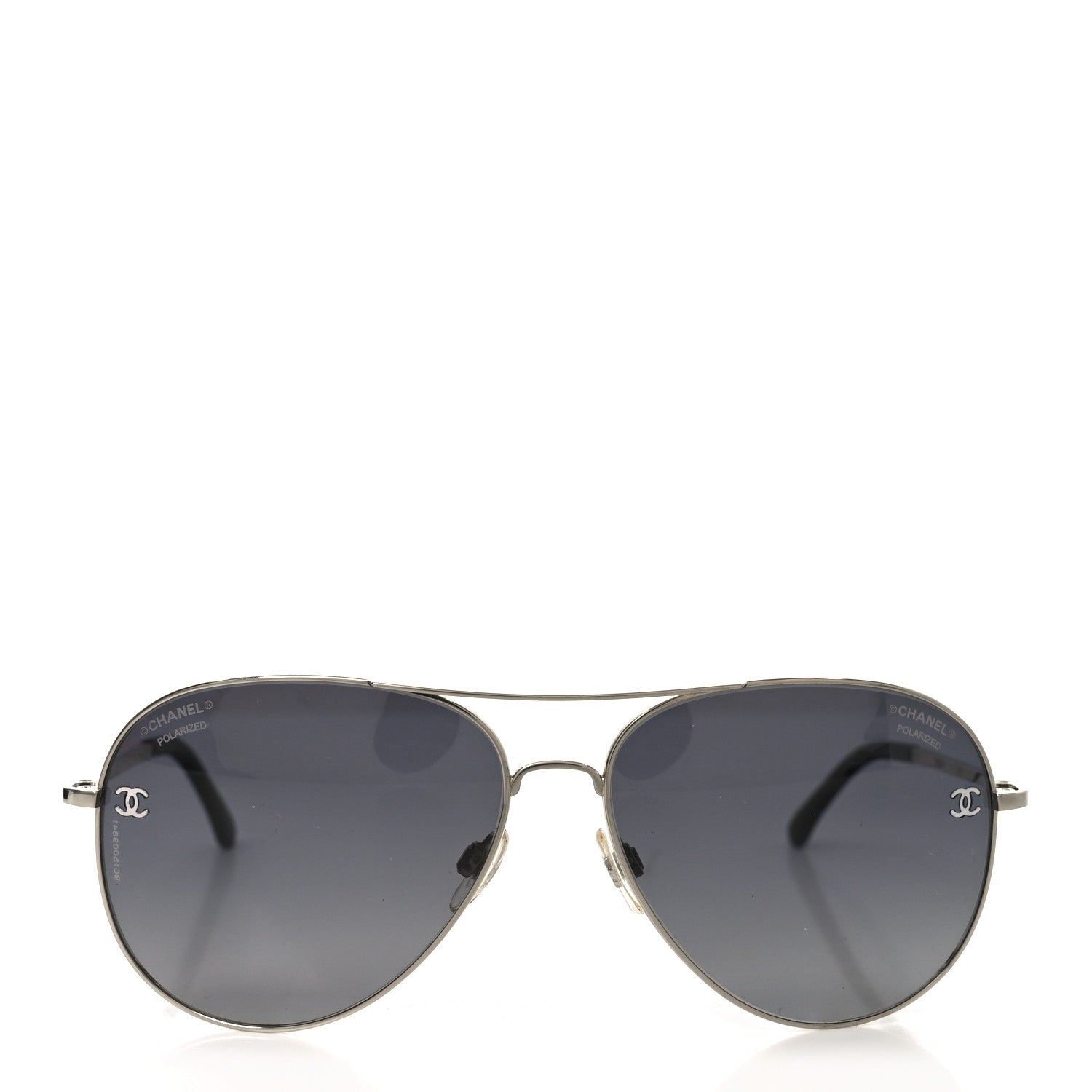 CHANEL サングラス 4189-T-Q-A ブラック Chanel Aviator CC Sunglasses 4189-T-Q Black 1871230 – FASHIONPHILE