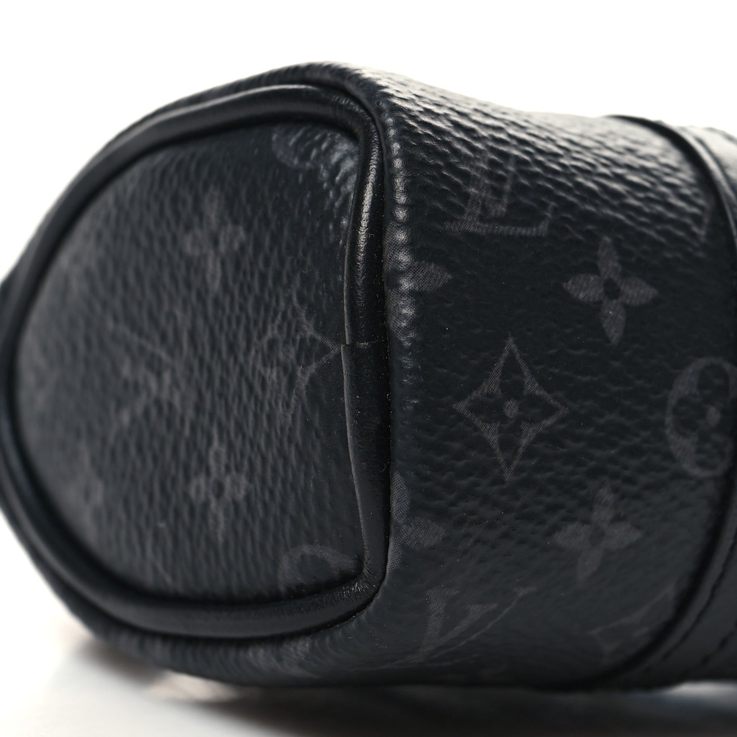 Monogram Eclipse Mini Keepall Bag Charm Key Holder Black
