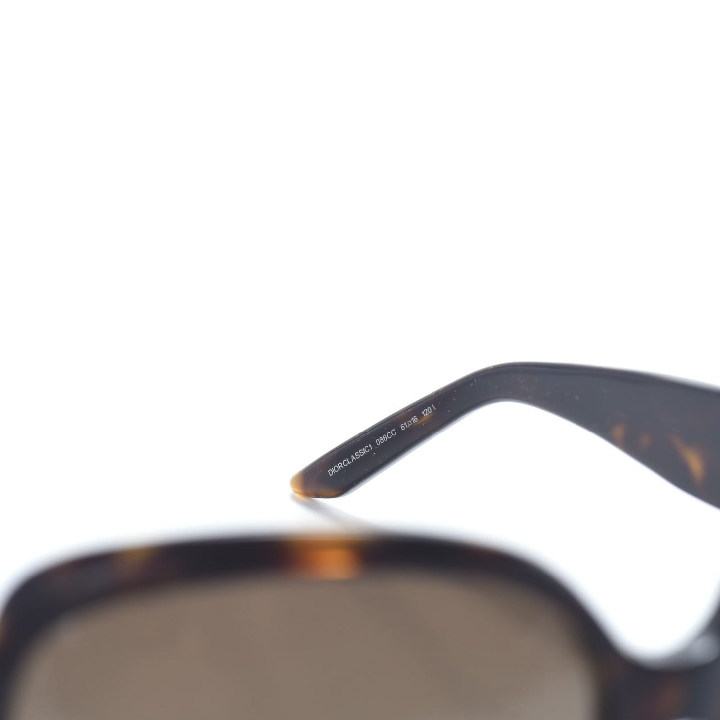 Acetate Dior Classic 1 Sunglasses Tortoise