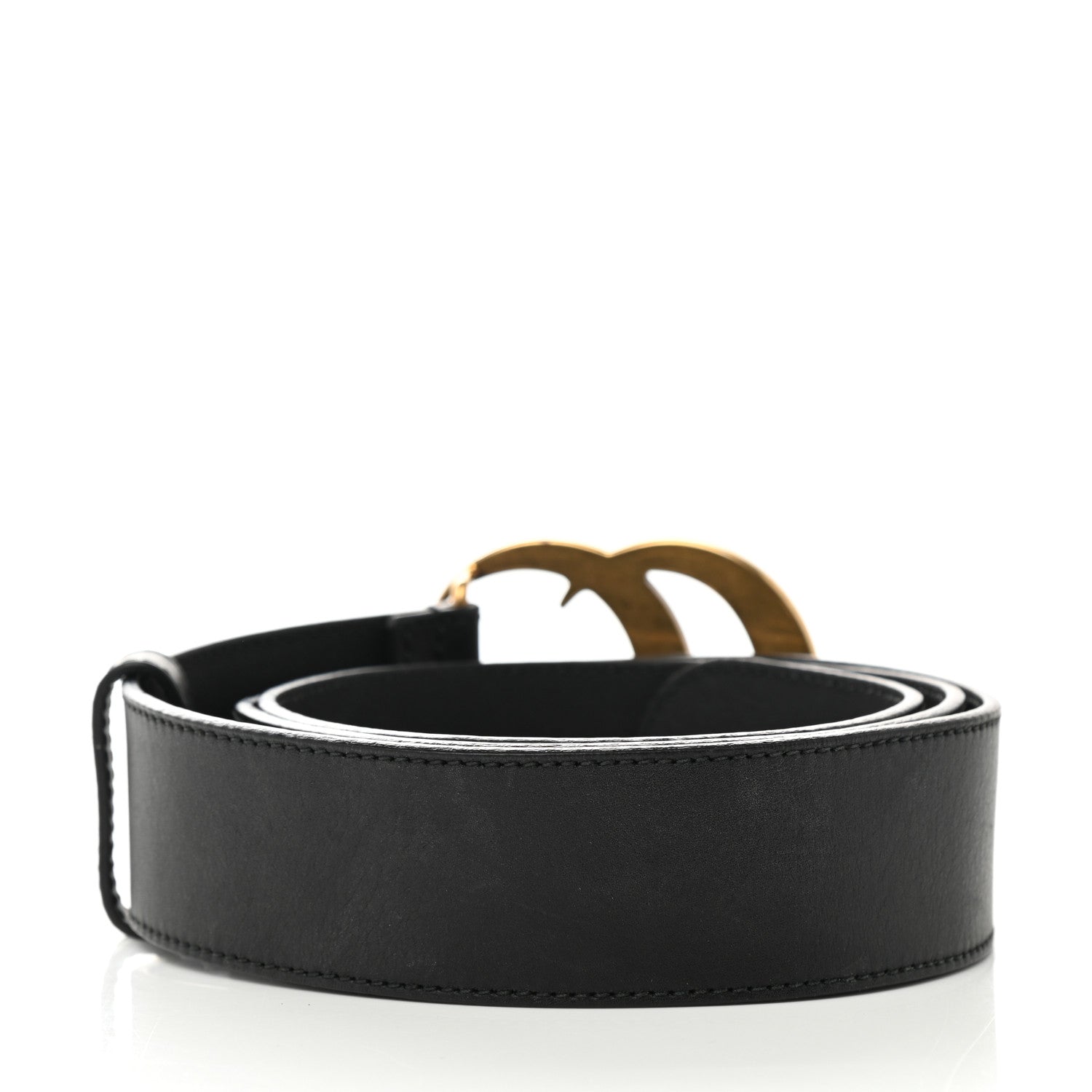 Gucci Calfskin Double G 40mm Belt 95 38 Black 2 of 10