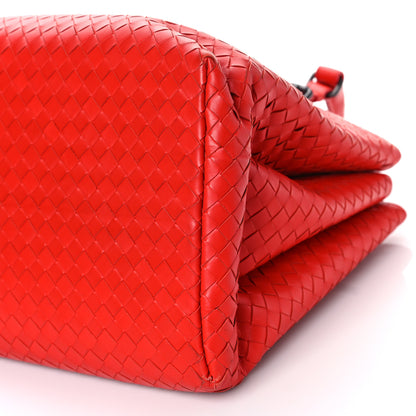 Bottega Veneta Nappa Intrecciato Medium Roma Tote Red 8 of 8