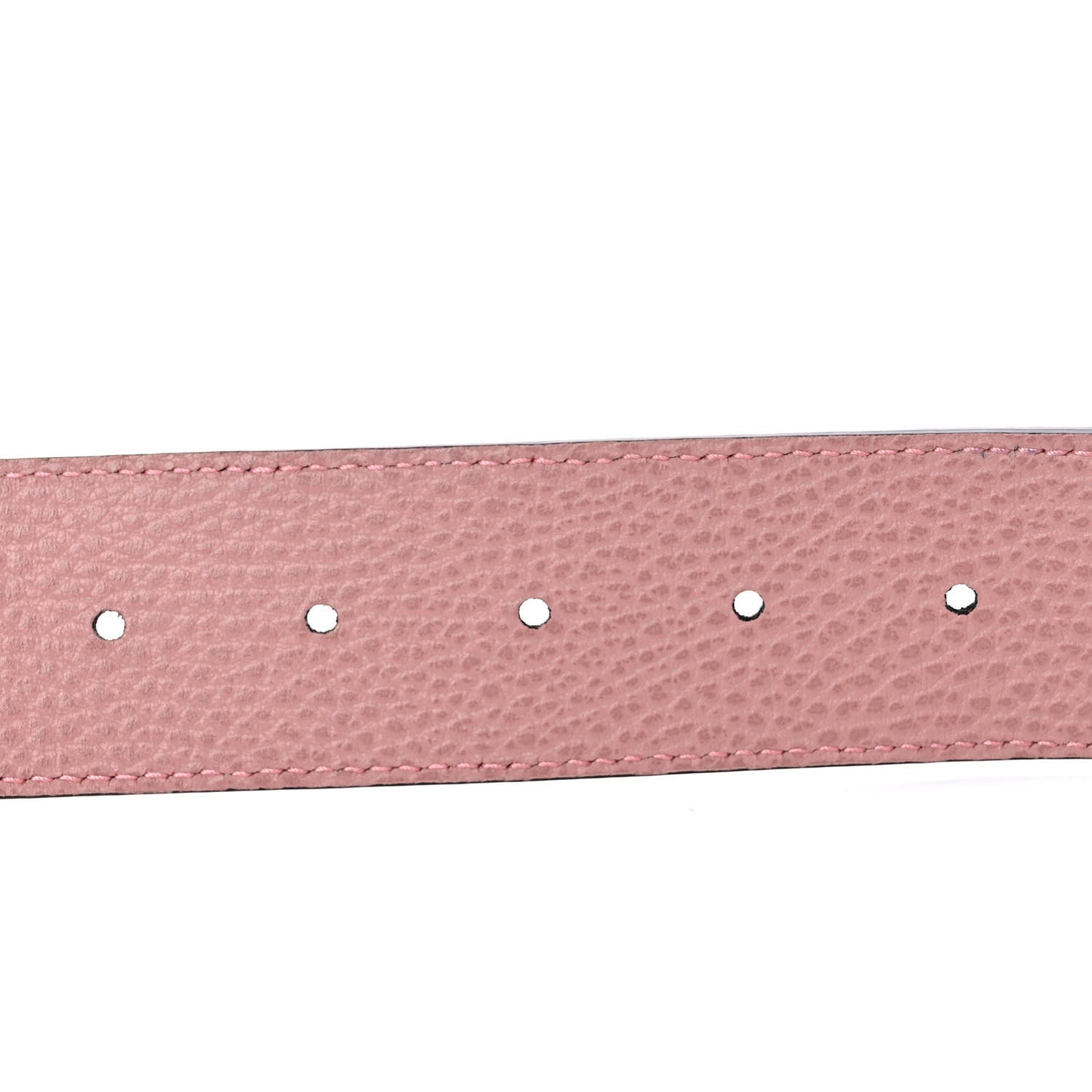 Calfskin 1973 Reversible Belt 80 32 Black Pink