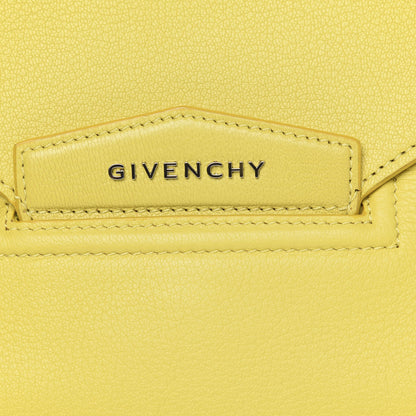 Givenchy Sugar Goatskin Medium Antigona Envelope Clutch Yellow 9 of 10