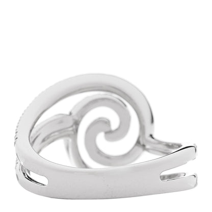 Parker & West by FASHIONPHILE 18K White Gold Diamond 1.20ctw Swirl Ring  61 9.5 4 of 8