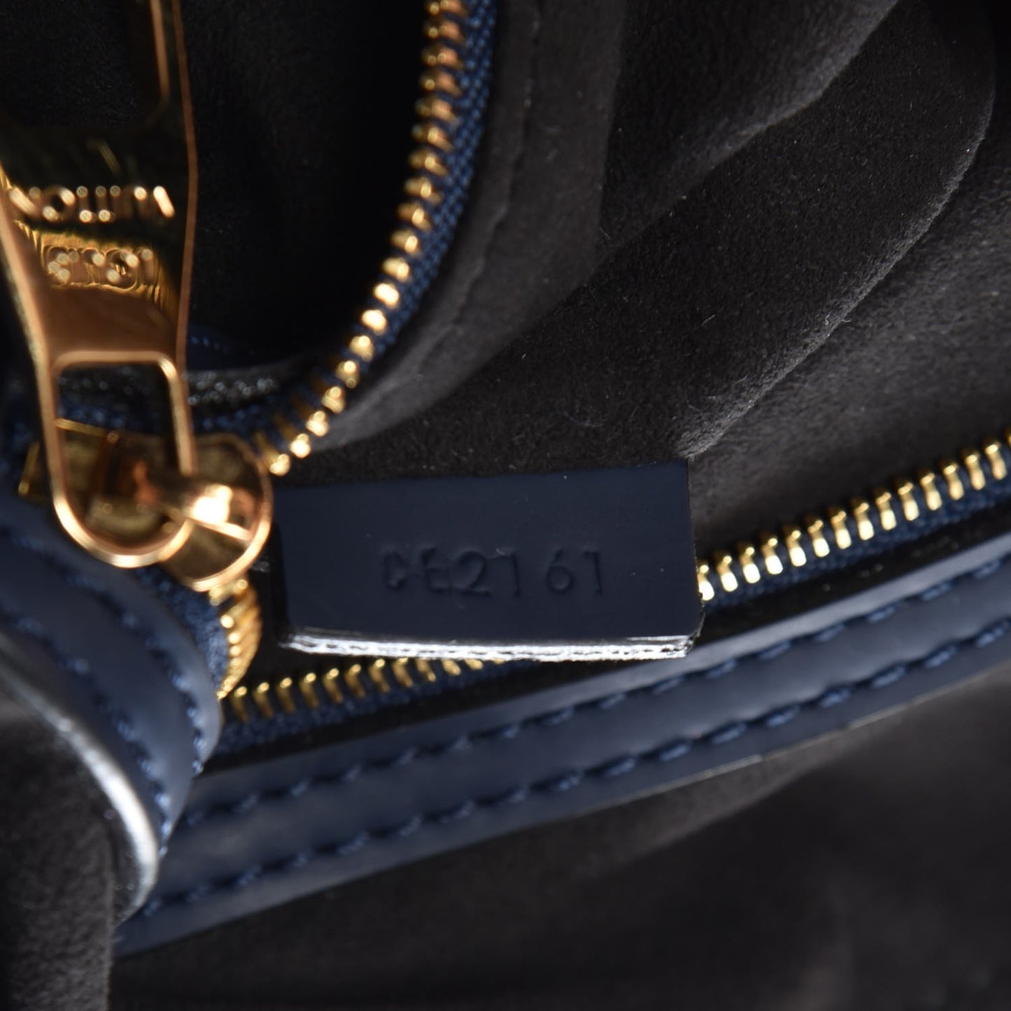 Monogram Addiction Vertical Lockit MM Blue