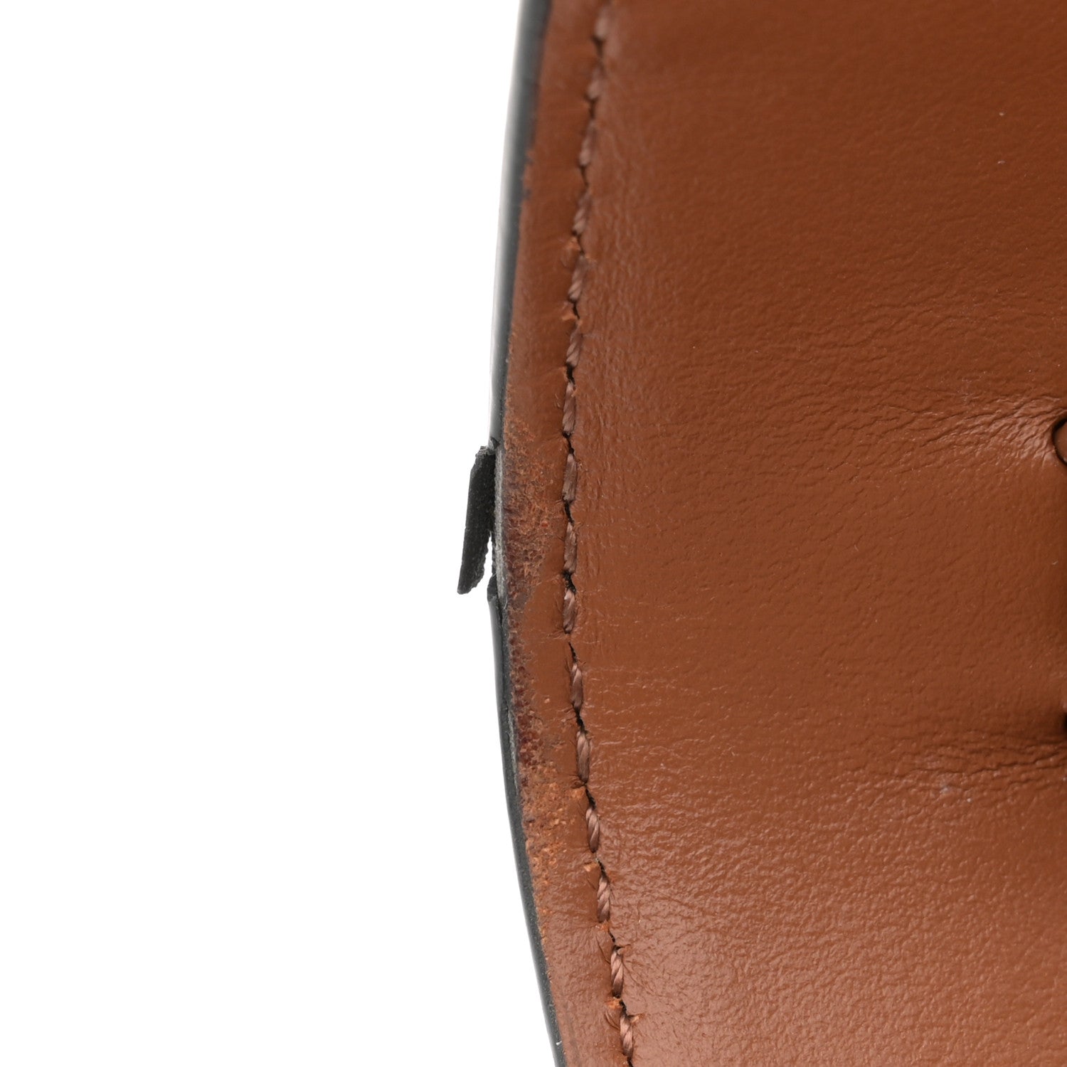 Celine Triomphe Canvas Lambskin Wallet On Strap Tan 16 of 17