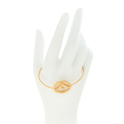Fendi F Is Fendi Metal Bracelet L Gold 2 of 5