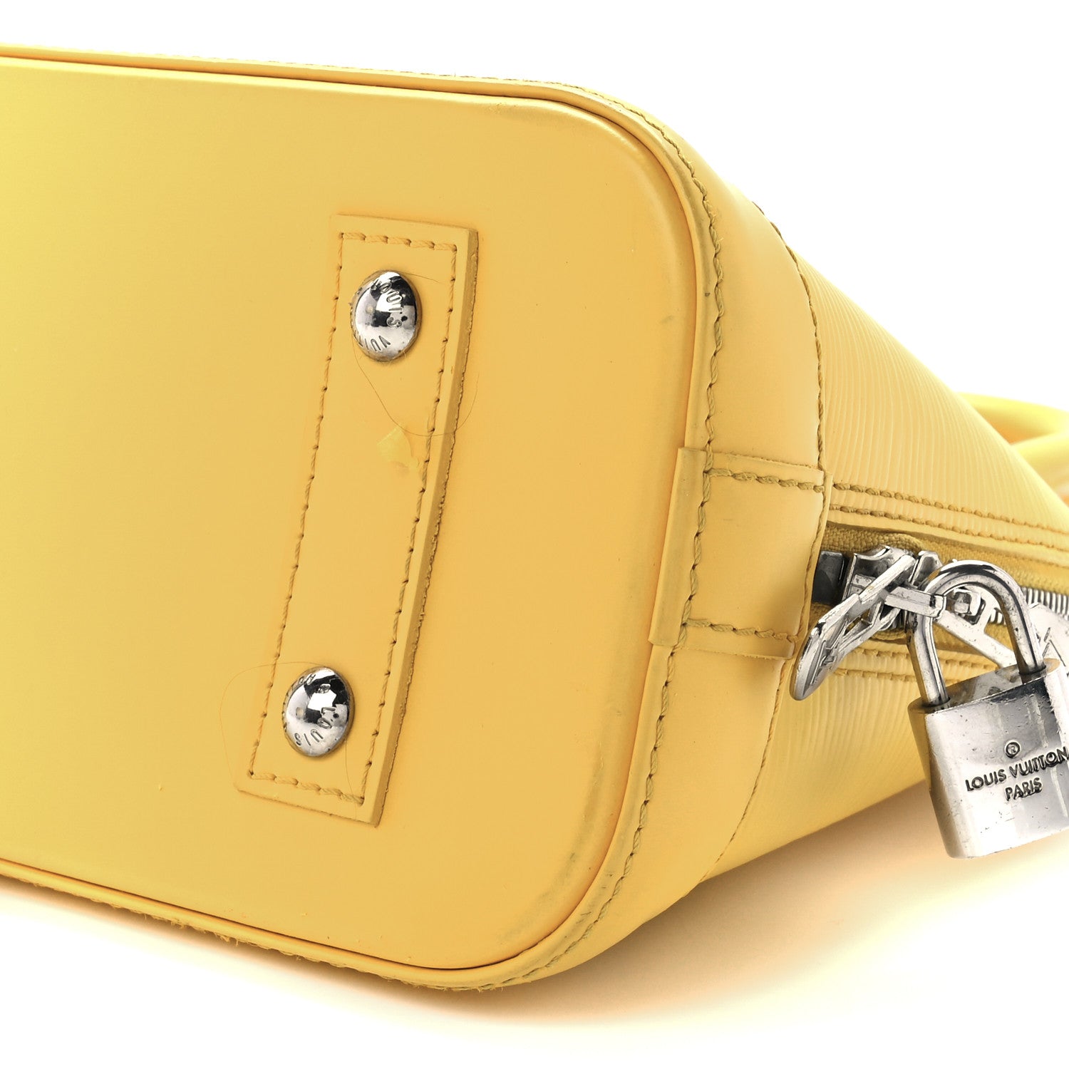 Louis Vuitton Epi Alma BB Citron 11 of 11