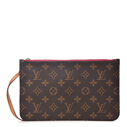 Louis Vuitton Monogram Neverfull MM GM Pochette Pivoine 1 of 6